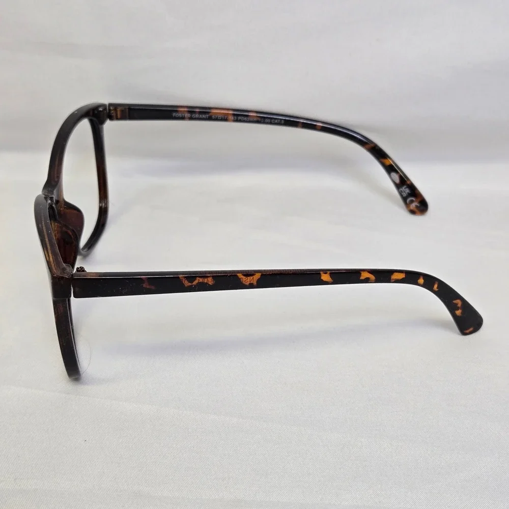 Foster Grant Plastic Eyeglass Frames, Tortoise‎ Shell